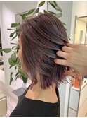 酸性カラー（ヘアマニキュア）で作る白髪ぼかしデザイン