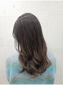 ヘーゼルブラウンカラー/Raffune yokohama 田中あずさ