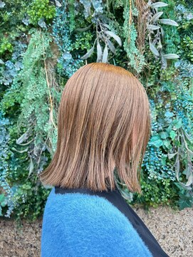 ノーブルヘアー(NOBLE HAIR) ボブ×グレージュ