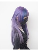 ルプラ ガーデン(le-pla garden)&nbsp;パープル#ブルー#デザインカラー#ダブルカラー#ケアブリーチ