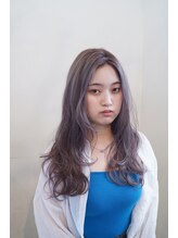 イツキ ヘアーデザイン(ITSUKI hair design) ラベンダー/グレージュ/シルバー/ブリーチカラー/大人可愛い