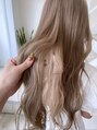 タイドヘアー 高槻2号店(TIDE HAIR)&nbsp;ケアブリーチを使用してダメージレスなハイトーンに仕上げます*