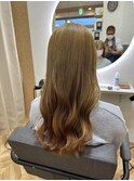 ベージュ　【TELA HAIR 君津店】