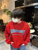 キュリオ(CURIO)&nbsp;丸みショート×モカブラウン