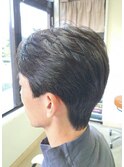 30代40代50代:メンズ部分パーマ