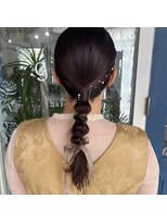ジジ ヘアワークス(gigi hair works) タイト×パールarrange