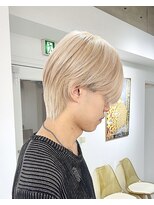 メンズペレ 渋谷(MEN'S PELE)&nbsp;ニュアンスパーマ/韓国マッシュ/スパイキーショート/渋谷