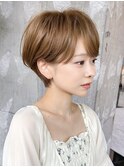ショートヘア/分け目なし/イメチェン/30代40代50代60代/表参道