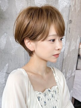 ロビー 表参道(ROBBY) ショートヘア/分け目なし/イメチェン/30代40代50代60代/表参道