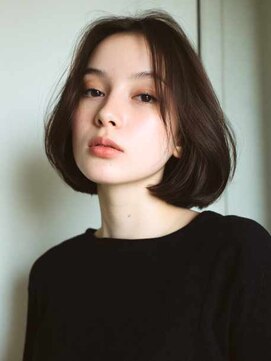 シェル 立川(shell) くびレイヤーエモージュグレージュカラーくびれショート【立川】