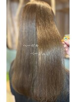 ハチ(.hachi)&nbsp;ヘーゼル beige(ノンブリーチハイトーン)