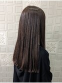 切りっぱなしロング