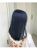 韓国風☆ネイビーブルー