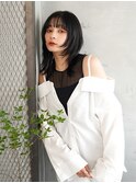 【loe】シアーブラック×レイヤーカット