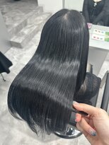 ザイン(Sein)&nbsp;髪質改善カラー×ブルーブラック【小山市/髪質改善カラー】