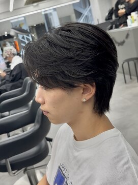 オーバル バイ アピッシュ(OVARL by apish) パーマ落とし曲がる縮毛矯正縮毛矯正失敗原宿メンズパーマ