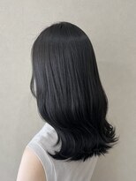 アウラ 近鉄八尾駅前店(Aura)&nbsp;ブルーブラック×髪質改善UPTOGLOSS　　近鉄八尾