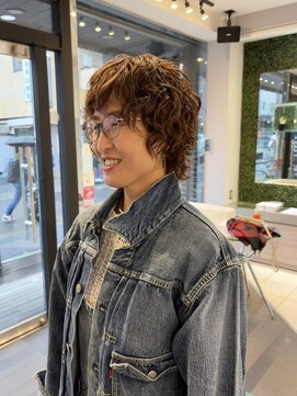 ヘアーアンドカラー ルジャルダン 葛西店(le jardin) ショートウルフパーマ