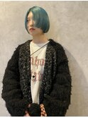 前上がりミニボブ