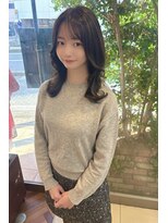 ファーレンピュアスウィート(fahren-pure-suite)&nbsp;韓国風レイヤー／ブリーチ無しOlive beige