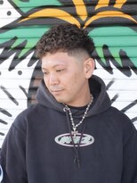 アストロ(ASTRO)&nbsp;一宮フェードカット×メンズパーマ大人色気