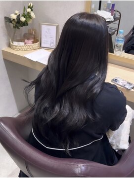 レンテ 千葉(LENTE) 韓国レイヤー ダークグレージュ 髪質改善 千葉中央