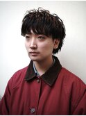 MEN’S HAIR/波巻ツイストスパイラル/フェザーパーマ/表参道