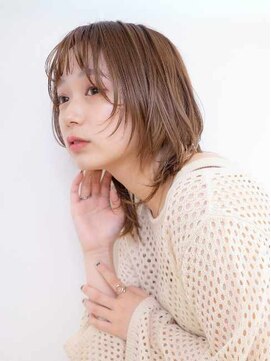 バサ 花小金井店(BASSA) 小顔美人ミディアムレイヤー/サイドバング［花小金井］