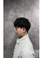 スピン 本八幡(SPIN)&nbsp;MEN’S HAIR/サーフカール/刈り上げセンターパート/本八幡