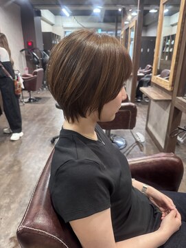 レリーヘアーデザイン(lelie hair design) -lelie-Yuma☆大人可愛い丸みショート