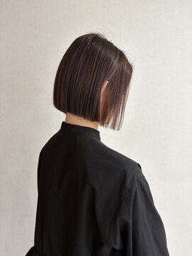 ヘア スノー(HAIR SNOW) くすみベージュ＋ボブ
