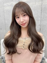 エヌアイ オモテサンドウ(ni omotesando)&nbsp;大人ガーリー◇ふんわりローレイヤー&まろやかショコラベージュ