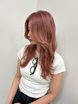 ビーグレイス 美濃加茂店(be Grace)&nbsp;韓国アッシュピンク×20代レイヤースタイル