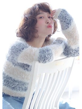 ヘアリゾート ブーケ(hair+resort bouquet) エアリーウェーブボブ♪