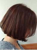 ナチュラル大人ボブ