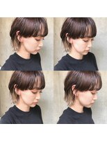 ビビト(bibito) bibito モードなインナーハイライト マッシュウルフ