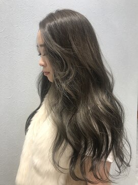 エムサロン 前橋川原(emusalon) レイヤースタイル　　ブルージュ