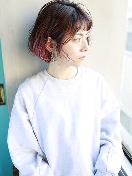 バース(BIRTH) 天神【BIRTH】スリークボブ×ピンクアッシュ3