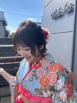 ヴァーチェ ヘアー(Virche hair) 2021年成人式　セットand着付け☆