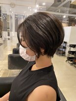 グランアディクト(Gran addict)&nbsp;人気No.1★サマーショート♪30代40代50代/アッシュブラック