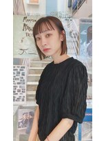 チックタック パラダイム(TICK-TOCK Paradime)&nbsp;《ゲストスナップ》モーヴカラー/シースルーバング/きりっばなし