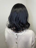 ヘアースペースブルーム プリュス 石橋店(HAIR SPACE BLOOM plus)&nbsp;韓国風ブルーブラック