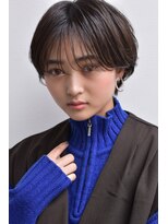 イースエモーション(ease et motion) 2021AW【ease et motion】丸みショート フェザーバング