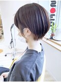 【morio成増 セリザワ】耳掛けショートボブ 髪質改善