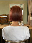 切りっぱなしボブ