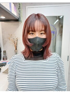 パープル(purple) チェリーレッド