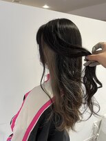 アズール 草加(azule)&nbsp;インナーカラー　ミルクティーベージュ　ケアブリーチ　草加駅