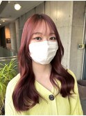 #ピンクブラウン#ピンクカラー#韓国風#10代#20代#名古屋