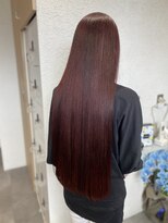 プレデフリュー 北白川本店(PUREE de FLEURS) 20代/30代/京都カラー/ツヤカラー/ロング/髪質改善/ピンク/学割