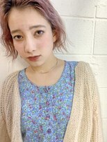 ヘアアンドメイク シークネクスト(HAIR&MAKE SeeK NEXT) 【SeeK NEXT】シアピンク×ウェットボブ